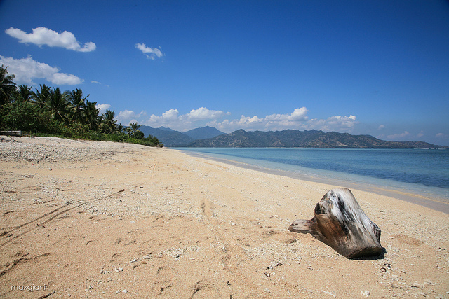 Playa en Gili Air