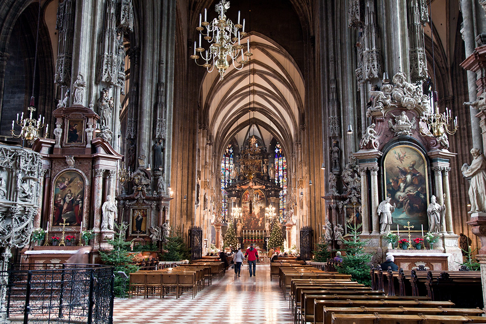 Interior de la catedral de Viena