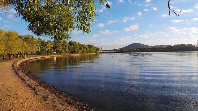 Lago Burley Griffin en Camberra