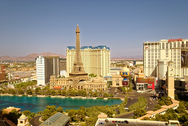 LAs Vegas en la costa oeste de EEUU