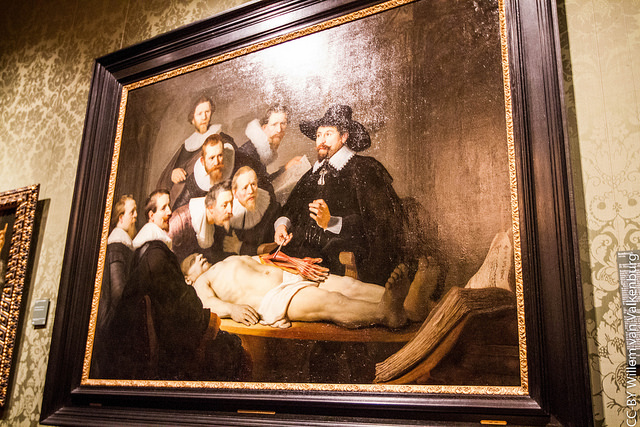 LEcción de anatomía, de Rembrandt