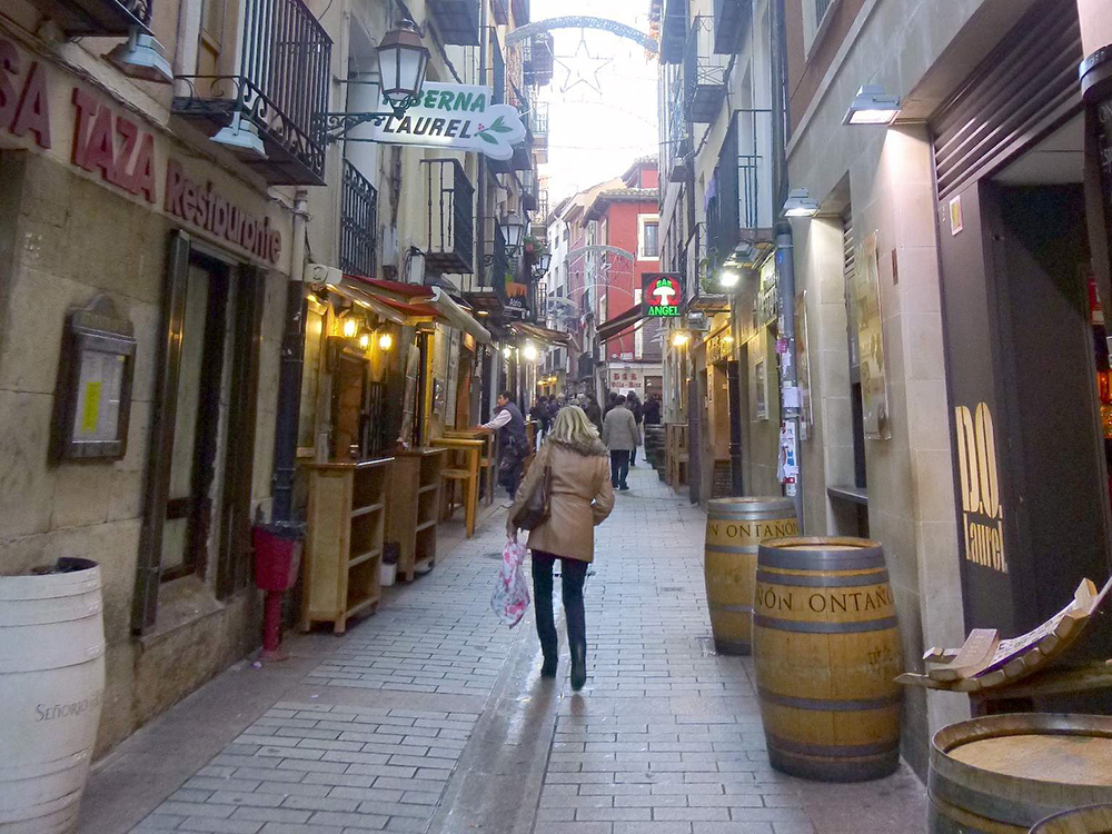 Calle Laurel de Logroño