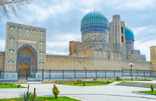 Mezquita Bibi-Khanym en Samarkanda