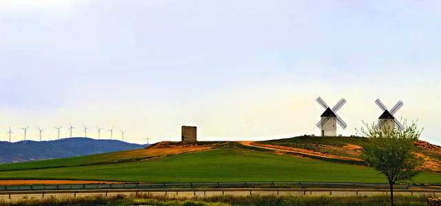 Molinos de viento de la Mancha: Tembleque