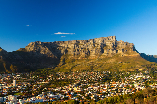 Montaña de la Mesa en Ciudad del Cabo 