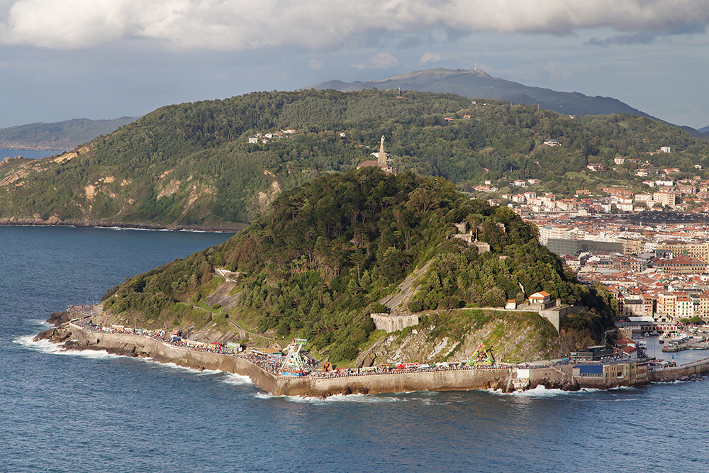 Monte Urgull, una de las cosas que ver en San Sebastián