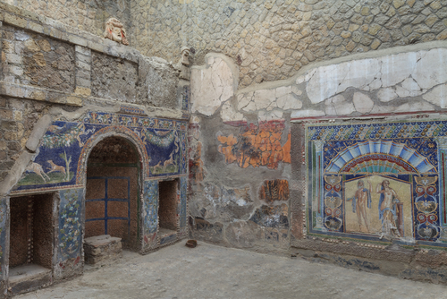 Mosaico de Neptuno y Anfítitre en Herculano
