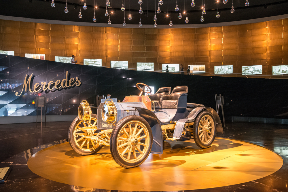 Museo Mercedes Bentz en Stuttgart