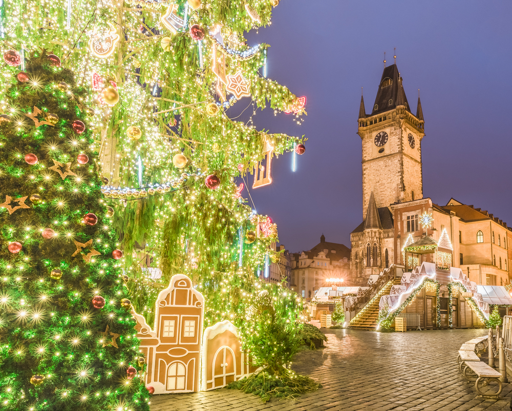 NAvidad en la República Checa, decoración en Praga