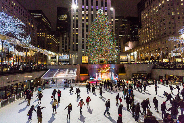 Disfrutar de Nueva York en invierno: Rockefeller Center