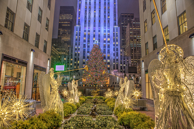 Rockefeller Center Nueva York Navidad