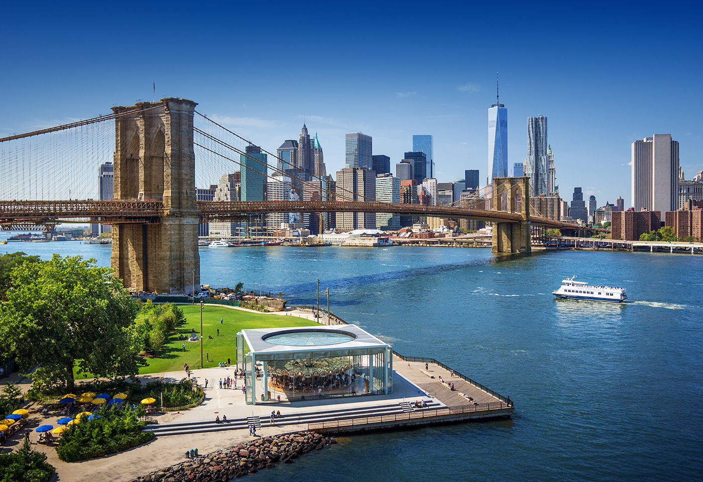 Puente de Brooklyn en Nueva York