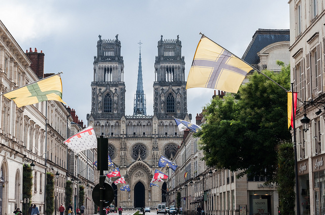 Orlans junto al río Loira