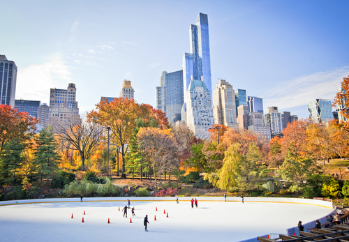 Viajar a Nueva York, Central Park en otoño