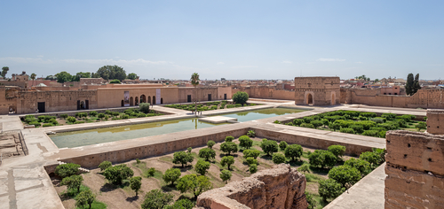 Palacio BAdi, una de las cosas que ver en Marrakech