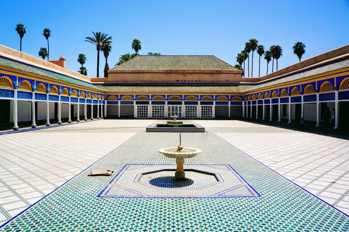 Palacio Bahía en Marrakech