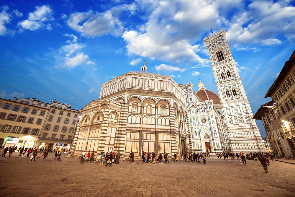 Piazza del Duomo en Florencia