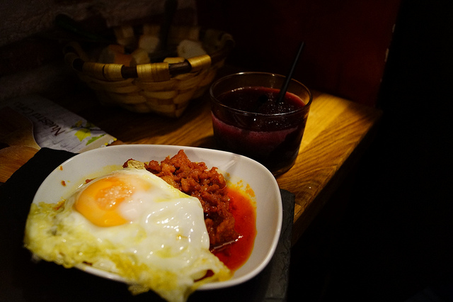 Pincho en la calle Laurel de Logroño
