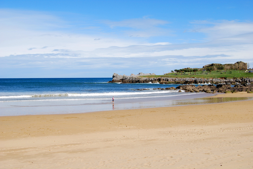 Playa de Brazomar en Castro Urdiales