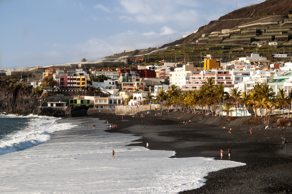 Puerto Naos en la isla de LaPalma