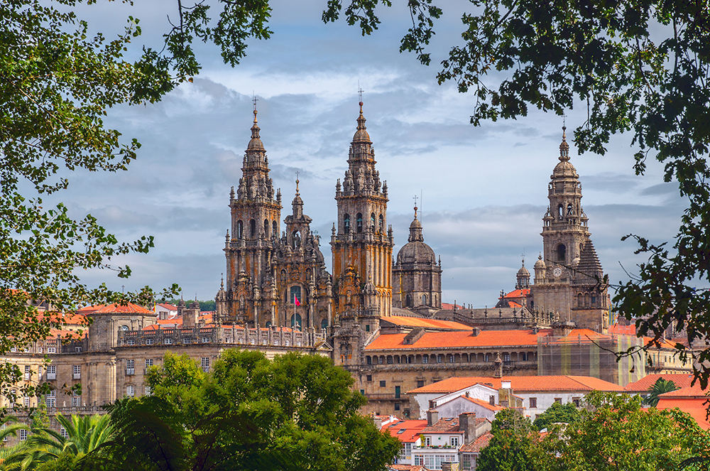 Santaigo de Compostela, una delas ciudades de España con encanto