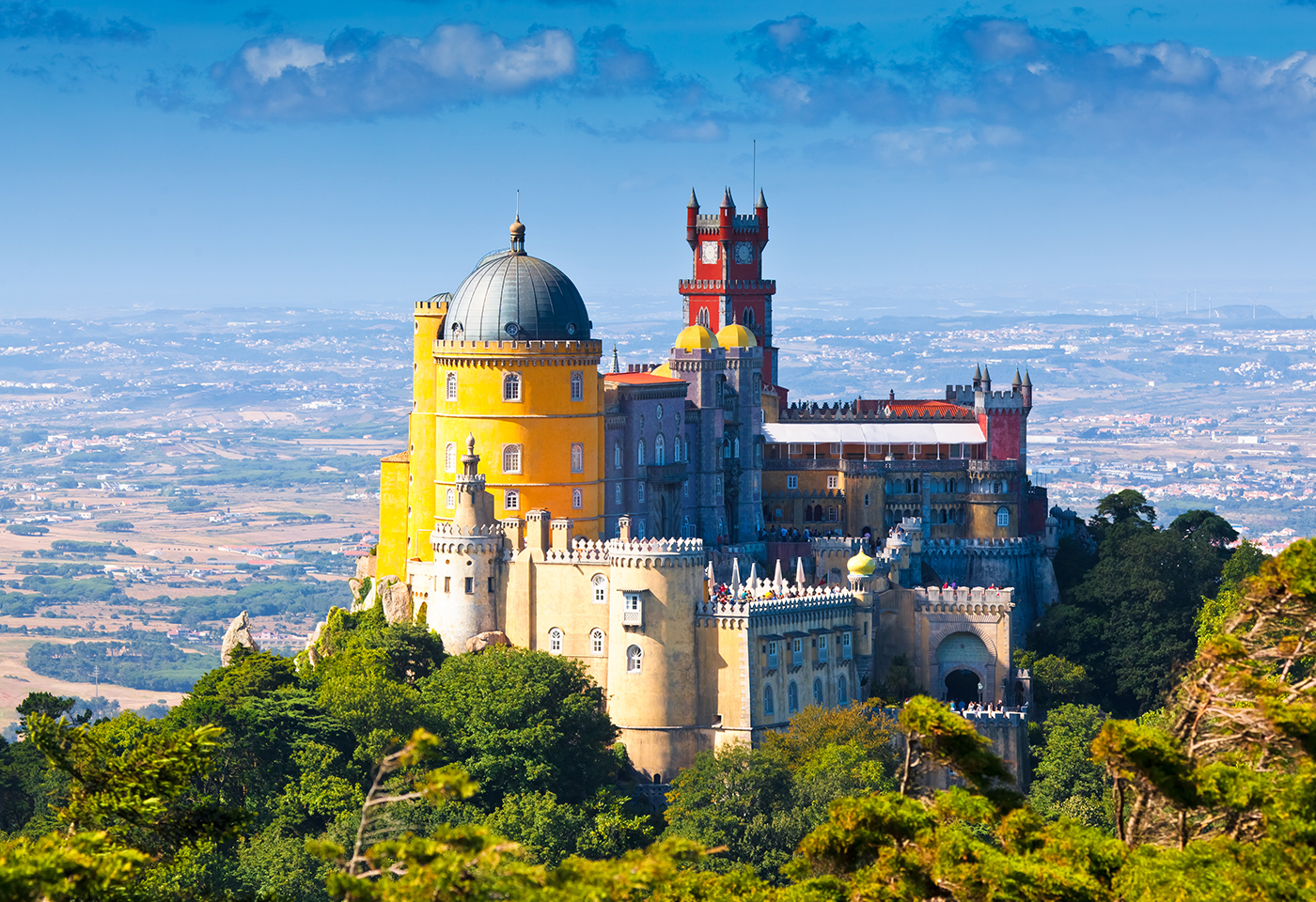 Palacio da Pena en Portugal