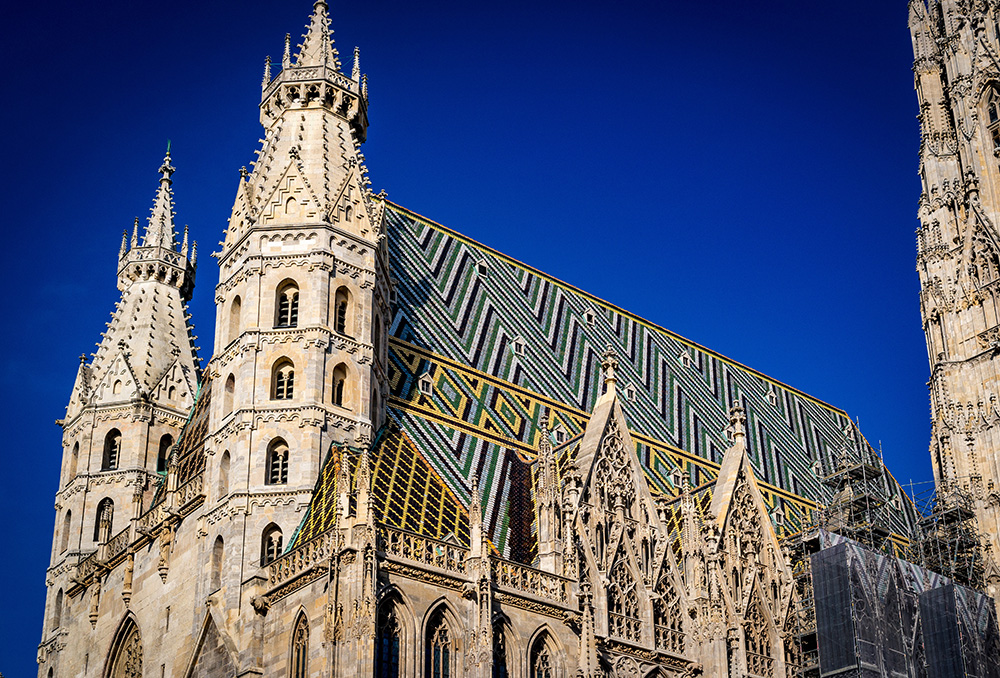 Tejado de la catedral de Viena