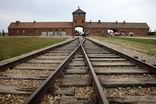 Vía del tren de Auschwitz-Birkenau
