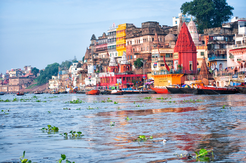 Varanasi en el río Ganges