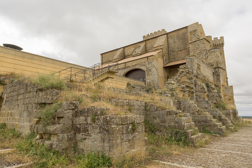 Vista de Ujué en Navarra