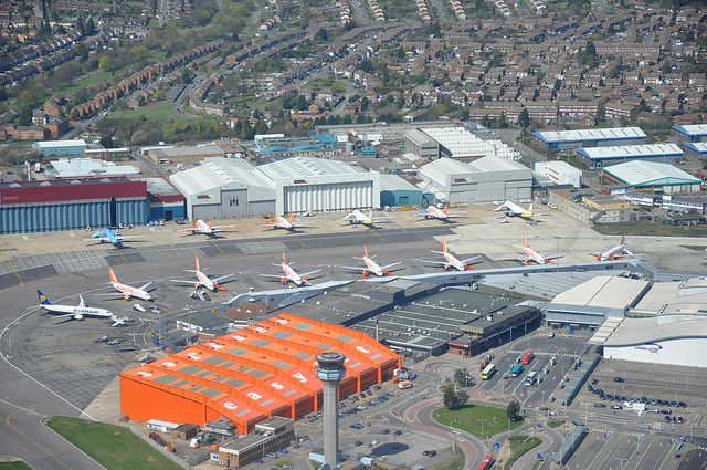 Aeropuerto de Luton en Londres