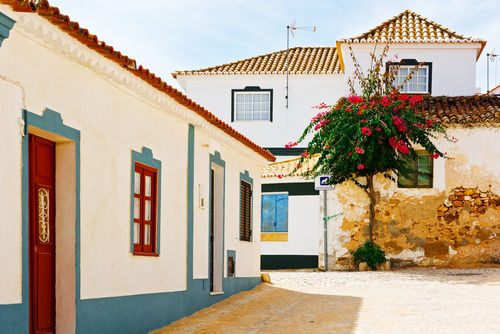 Calle del casco antiguo de Albufeira