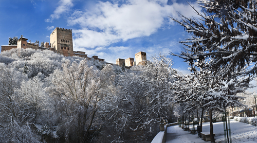 Invierno en la Alhambra