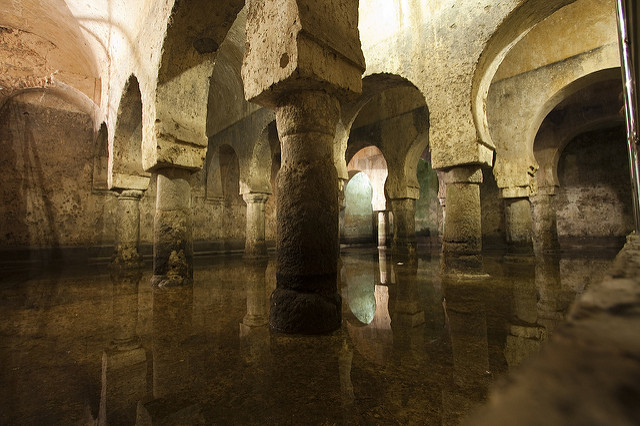 Aljibe del Palacio de los Veletas en Cáceres