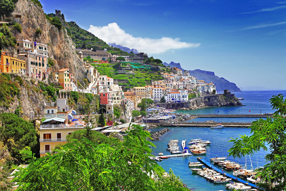 Amalfi, uno de los pueblos que miran al mar