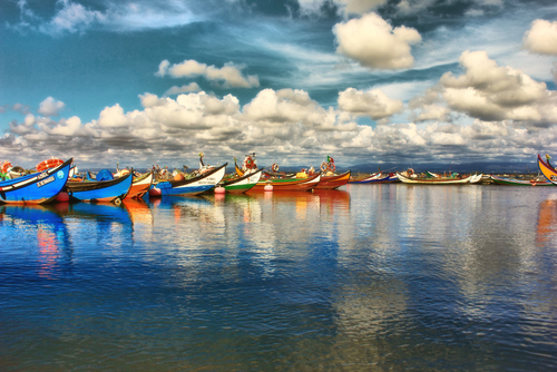 Barcas en Aveiro