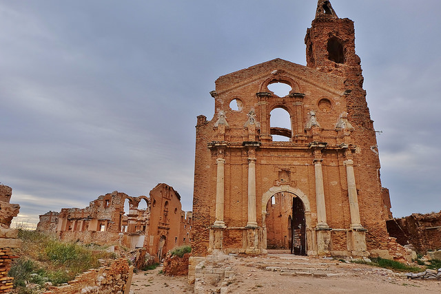 Belchite, un pueblo abandonado en España