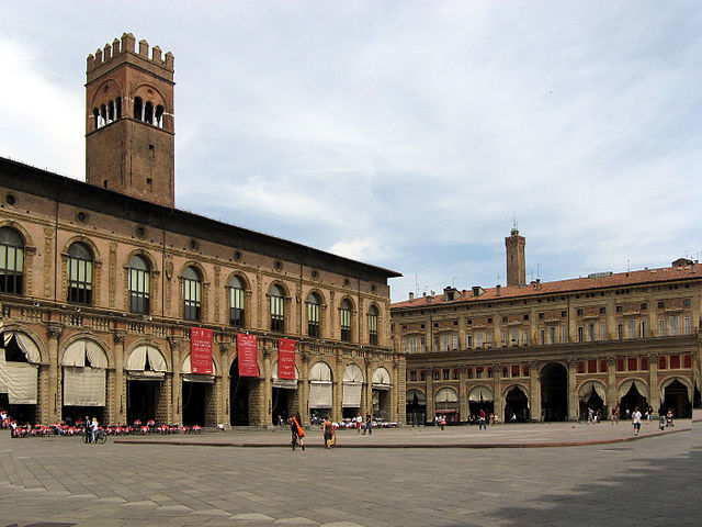 Piazza Maggiore de Bolonia