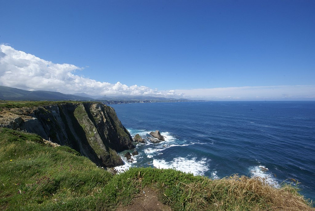 Cabo Bustos en Luarca