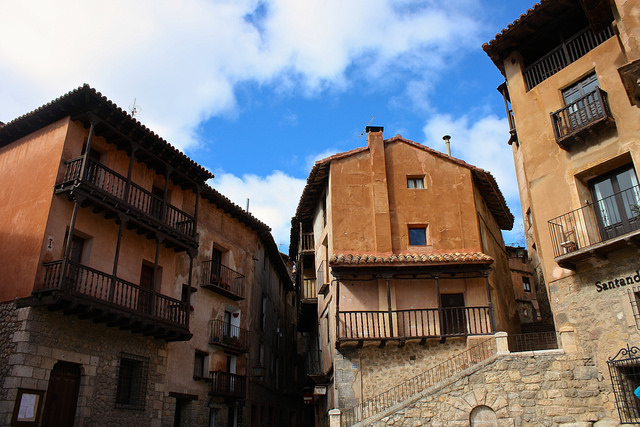 Calles de la ciudad medieval de Albarrracín