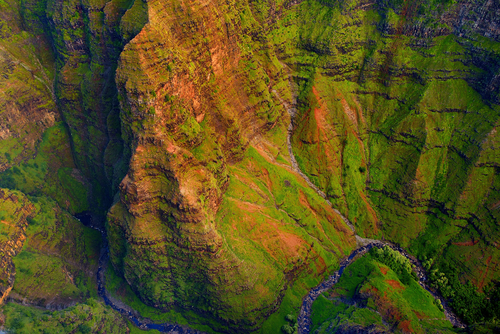 Cañón de Waimea en Hawaii