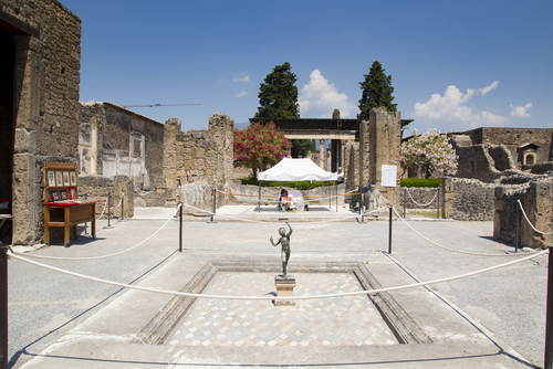 Casa del Fauno en Pompeya