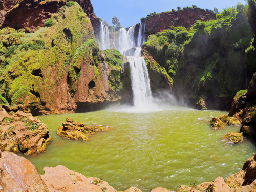 Cascadas de Ouzoud, una de las joyas de Marruecos
