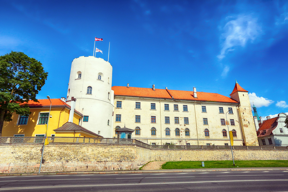 Castillo de Riga,capital de Letoni