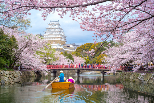 Castillo Himeji en Japón