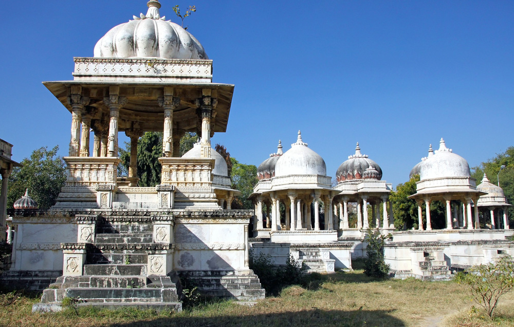 Cenotafios de Ahar en Udaipur