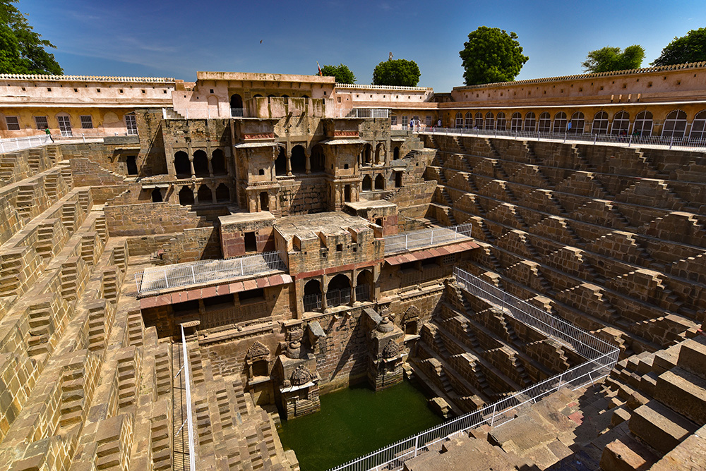 Escalera de Chand Baori