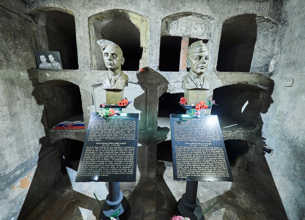 Cripta de San Cirilo y San Metodio en Praga