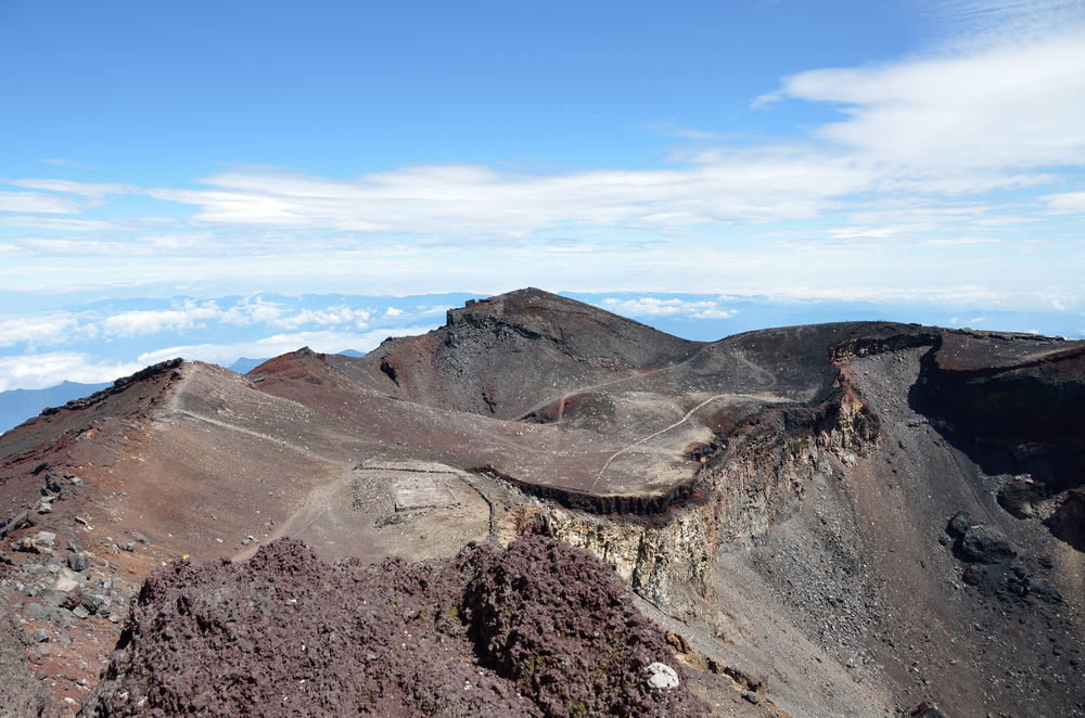 Cumbre del monte Fuji