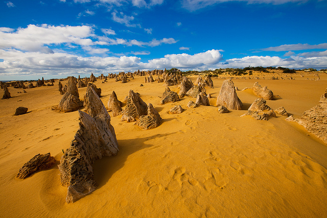 Deseirto de los Pináculos en Australia